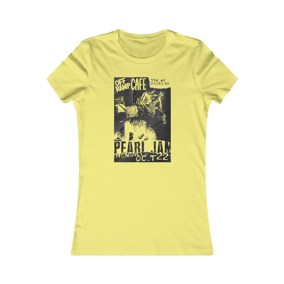 Thumbnail: Off Ramp Cafe 10/22/90 Women's Favorite Tee