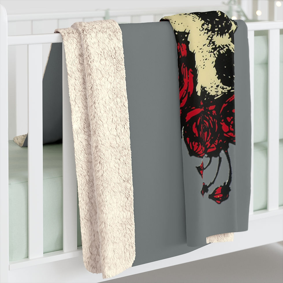 Thumbnail: Bertha Sherpa Fleece Blanket