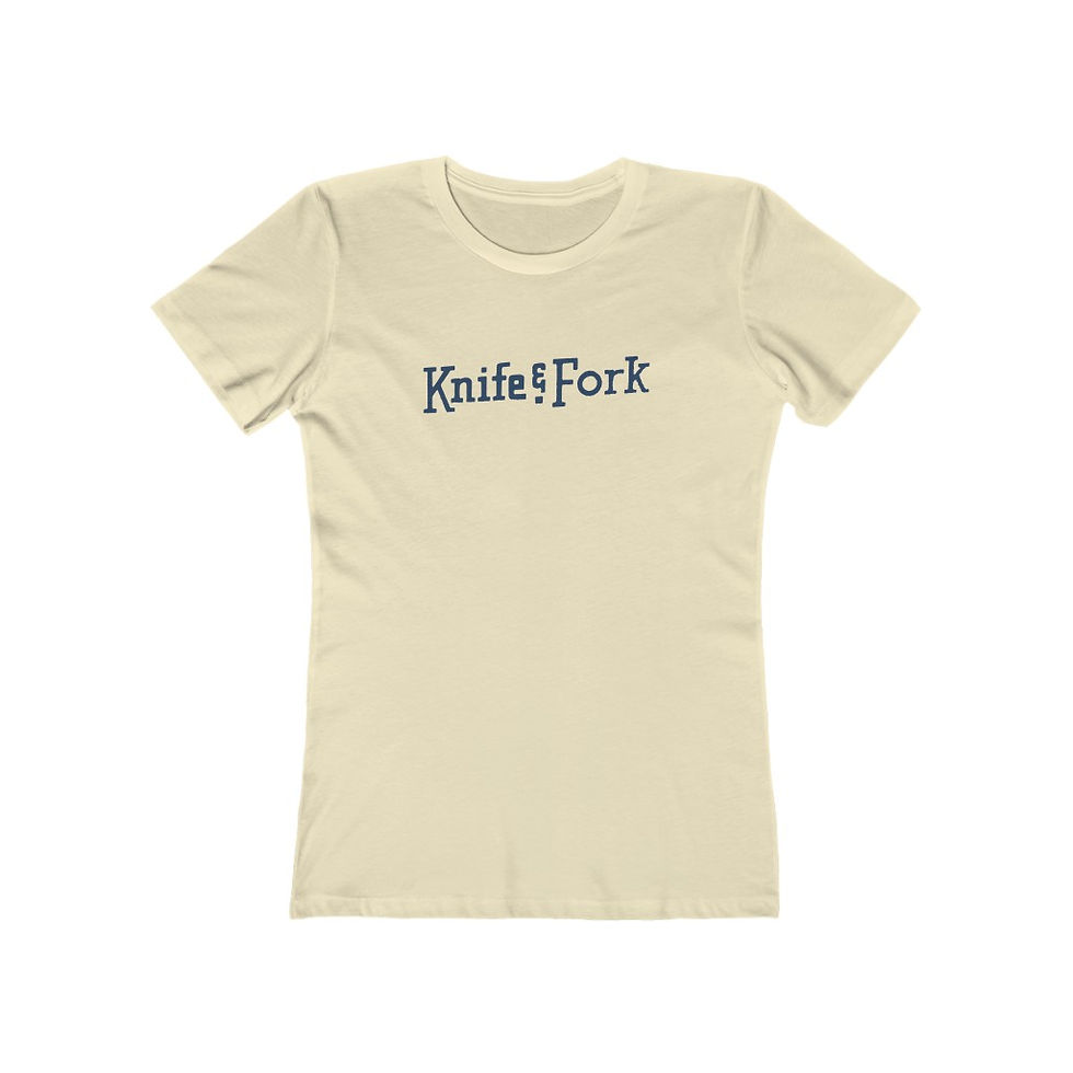 Thumbnail: Knife & Fork After Hours - Boyfriend Tee