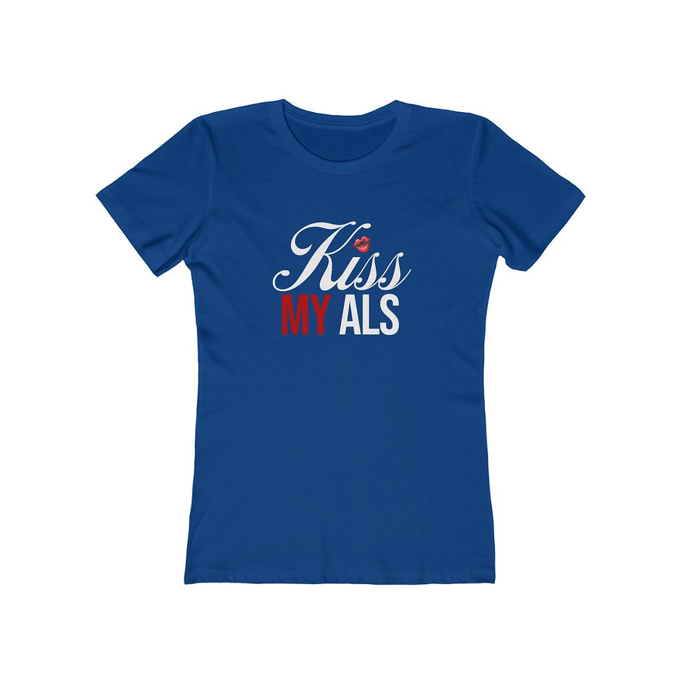 Thumbnail: Kiss My ALS - Boyfriend Tee