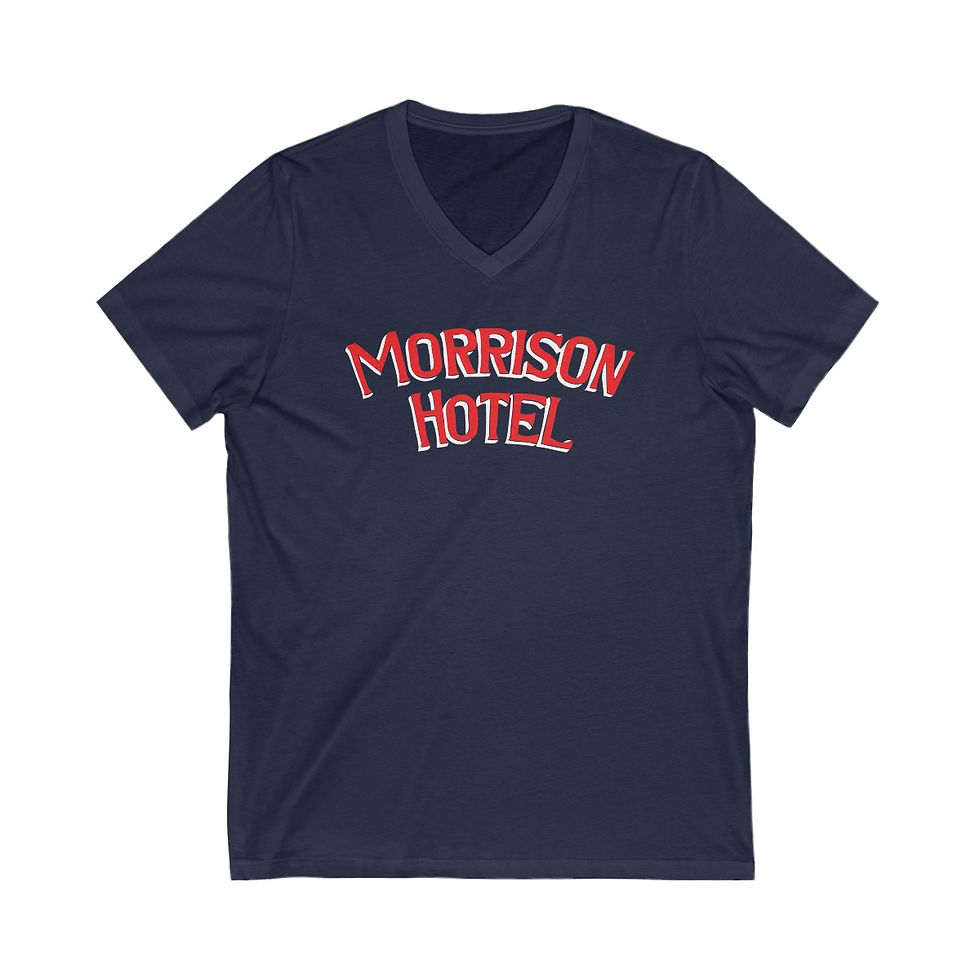 Thumbnail: Morrison Hotel Unisex V-Neck Tee
