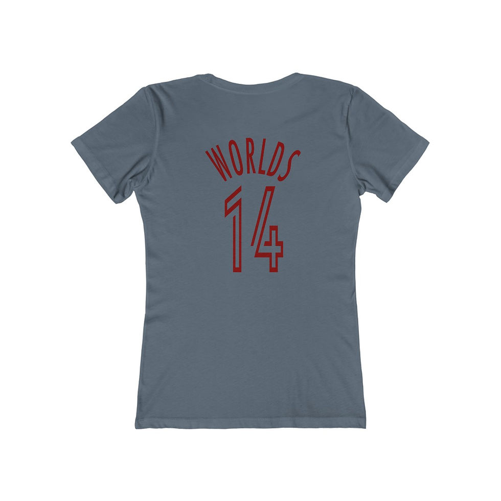 Thumbnail: Lady Lions Worlds #14 The Boyfriend Tee