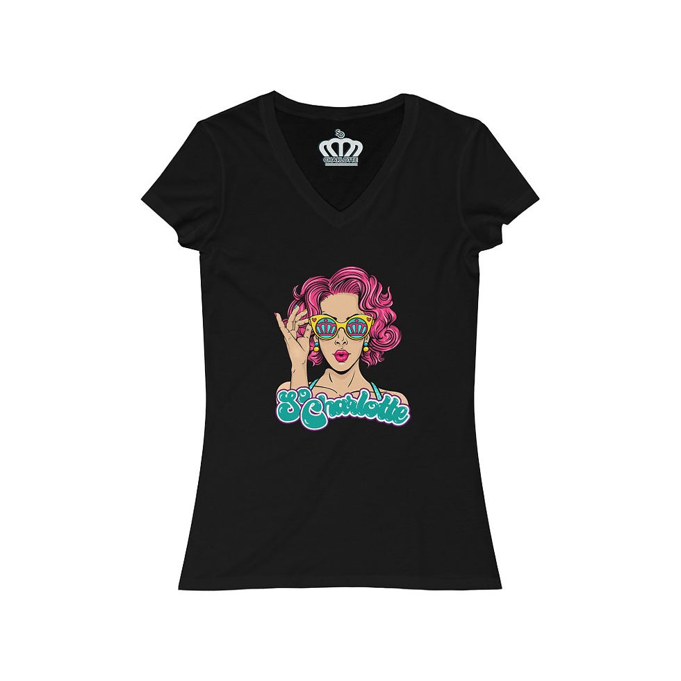 Thumbnail: So Charlotte - V-Neck Tee