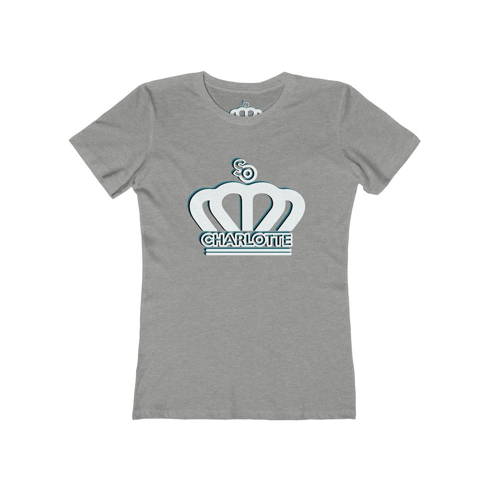Thumbnail: 3D So Charlotte - Boyfriend Tee