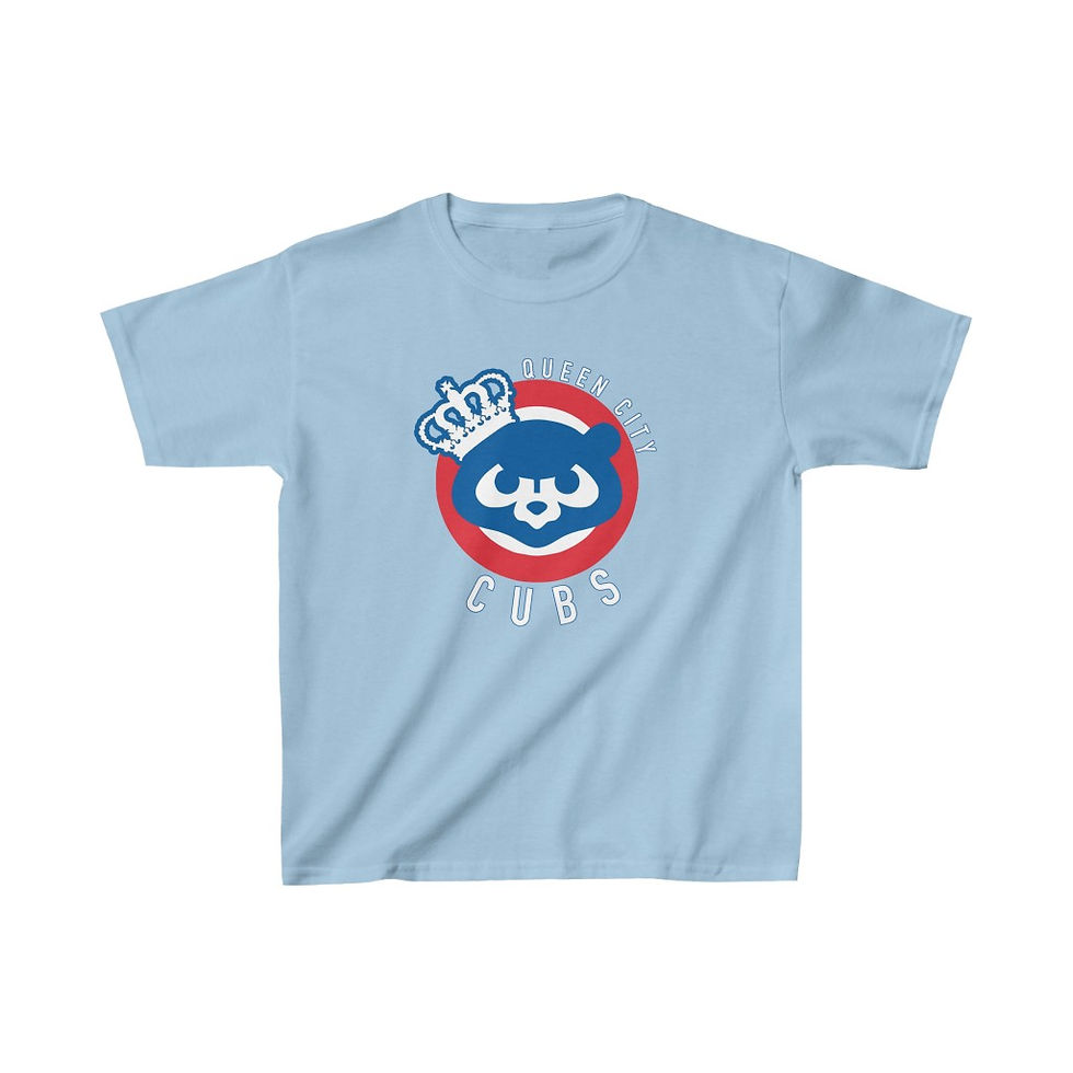 Thumbnail: Queen City Cubs Kids Heavy Cotton™ Tee