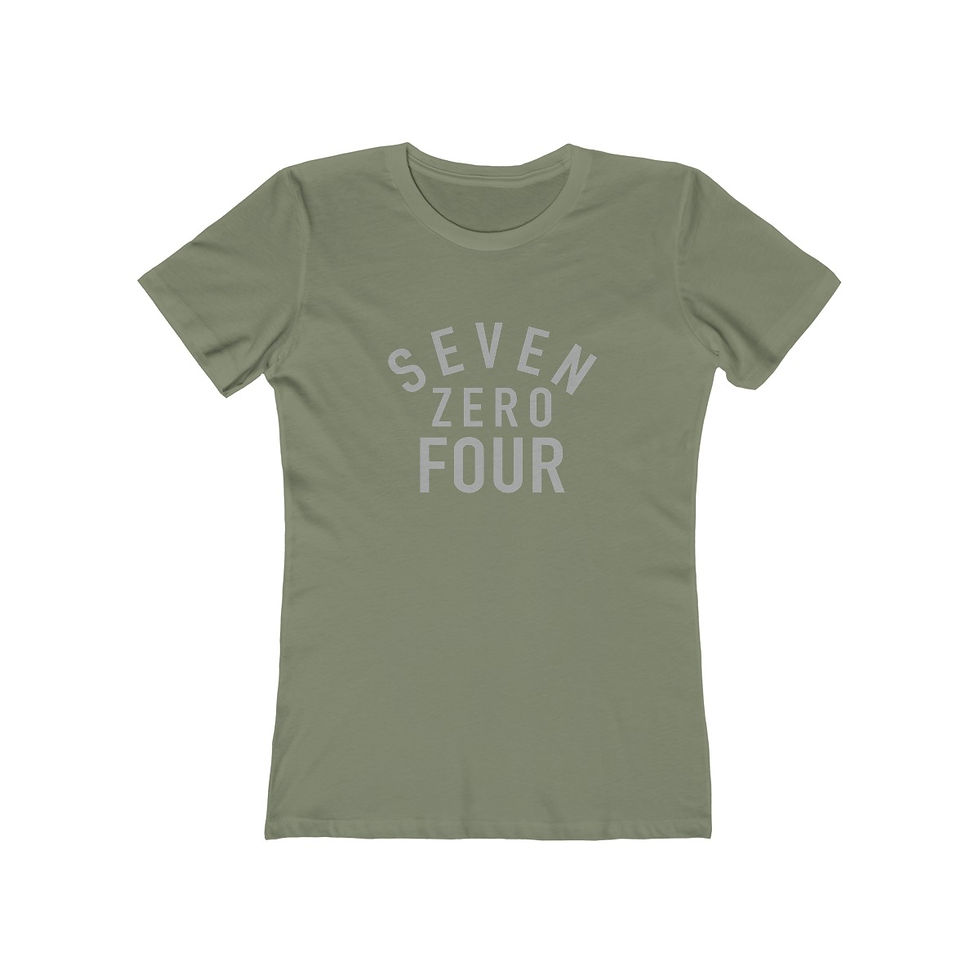 Thumbnail: Seven Zero Four - Boyfriend Tee