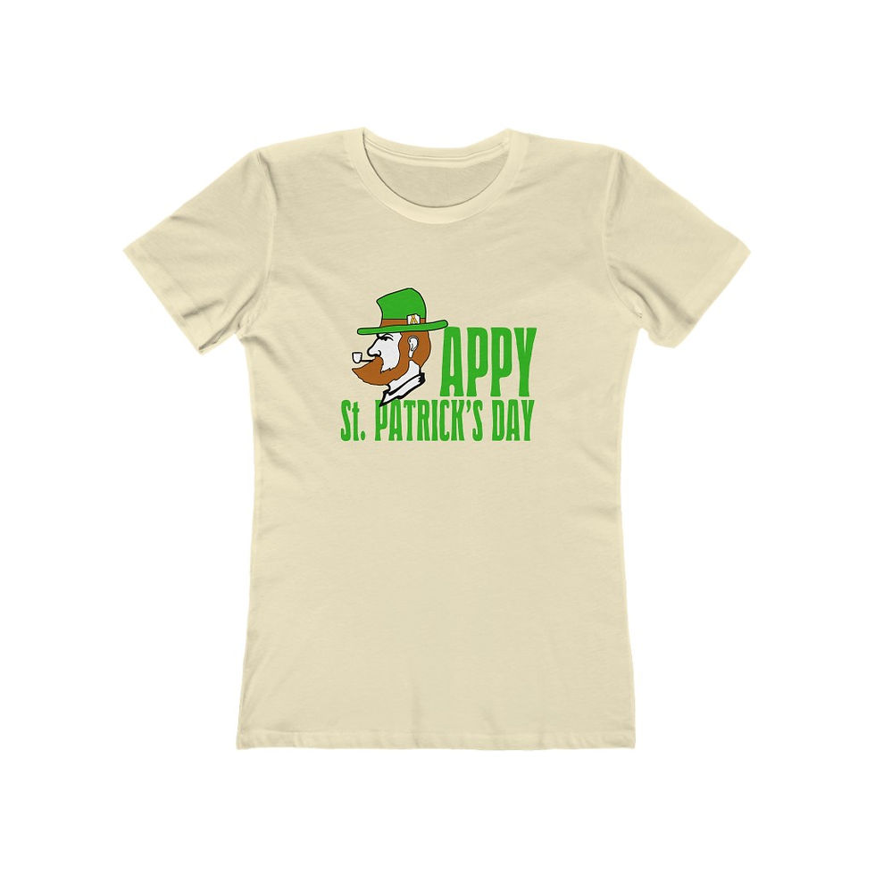 Thumbnail: Appy St. Patrick's Day The Boyfriend Tee