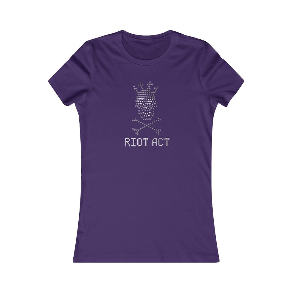 Thumbnail: Riot Act Xmas Women's Favorite Tee