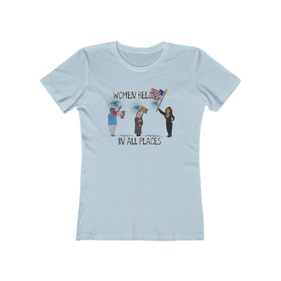 Thumbnail: Women Belong The Boyfriend Tee