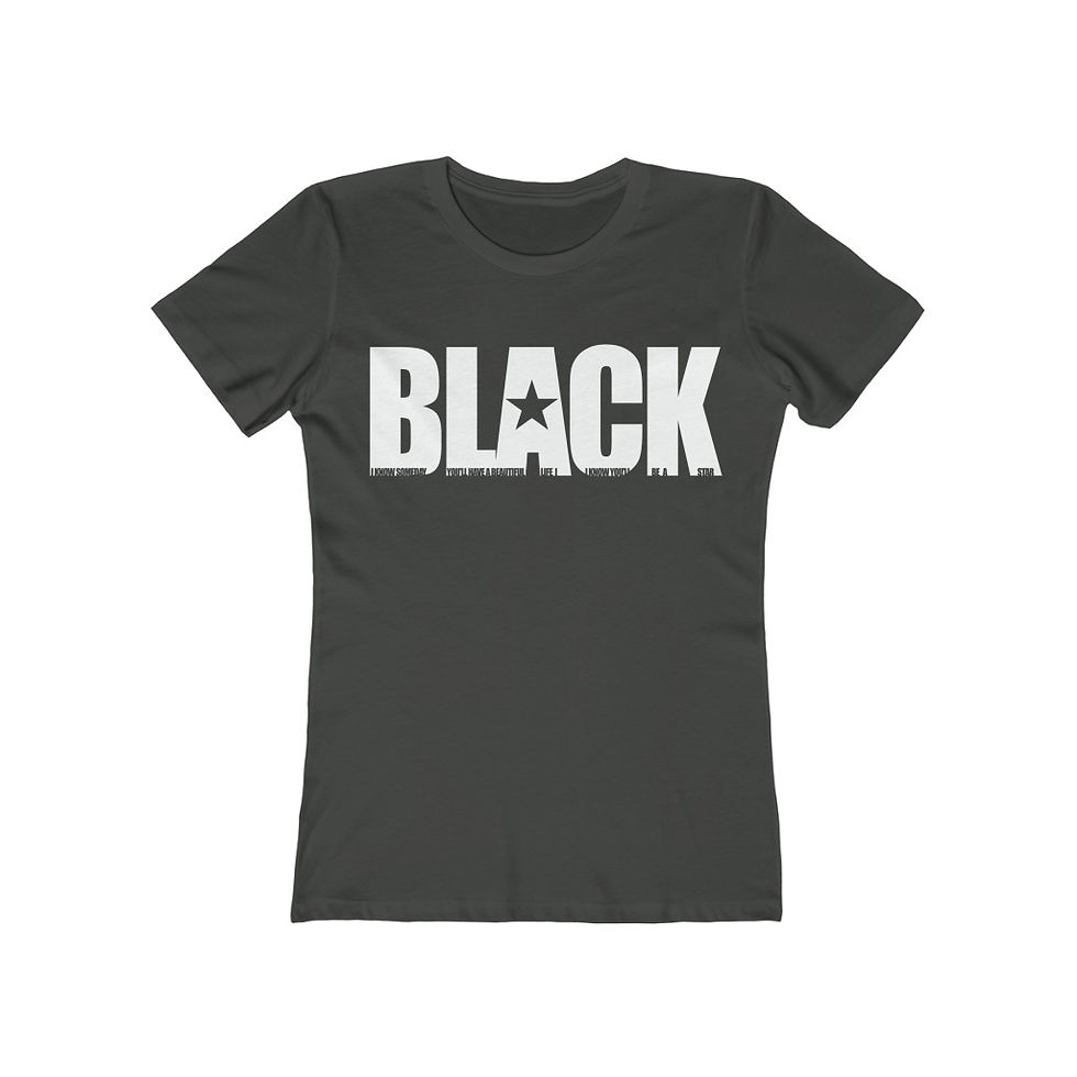 Thumbnail: Black - Boyfriend Tee