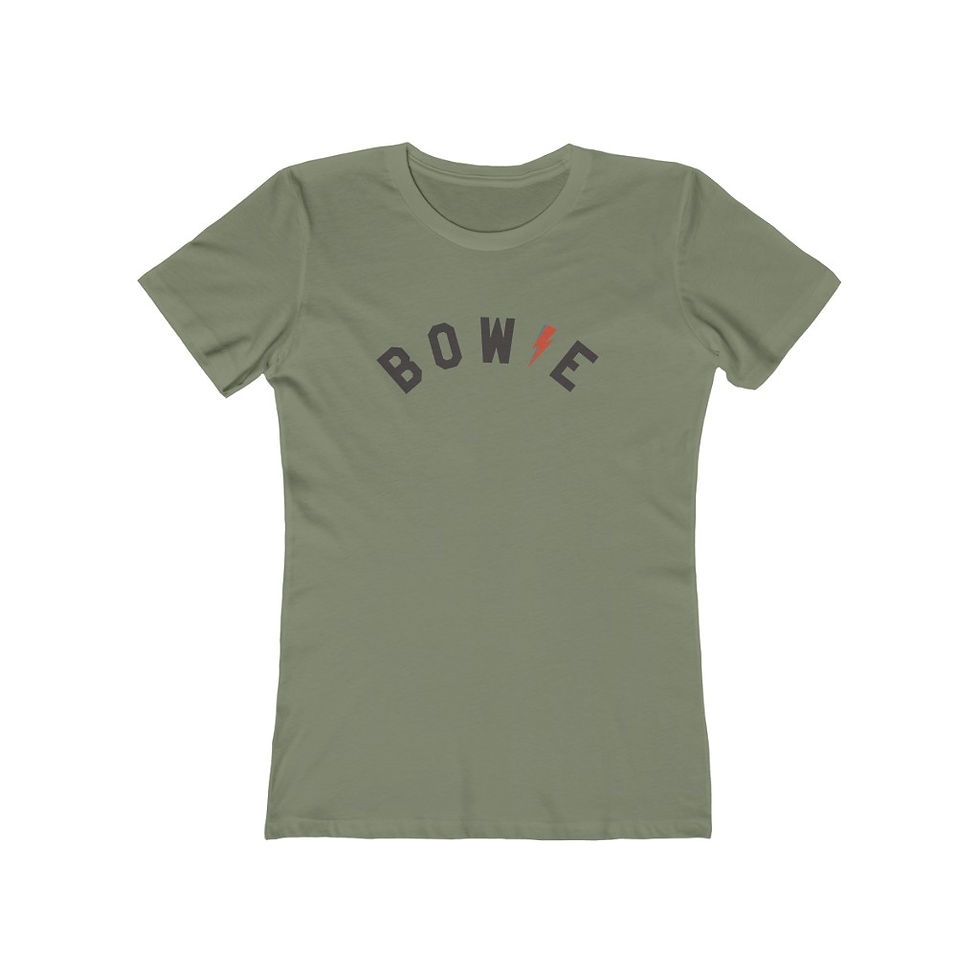 Thumbnail: Bowie Black & White The Boyfriend Tee
