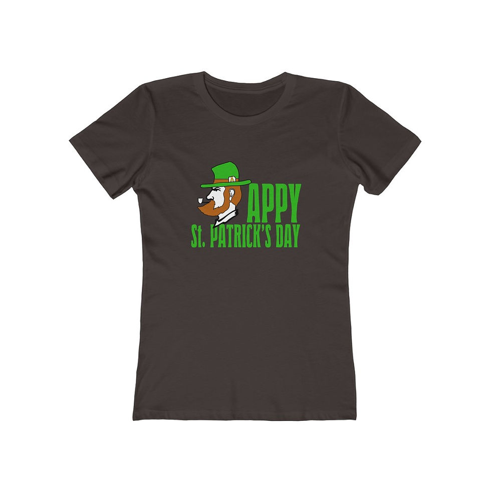 Thumbnail: Appy St. Patrick's Day The Boyfriend Tee