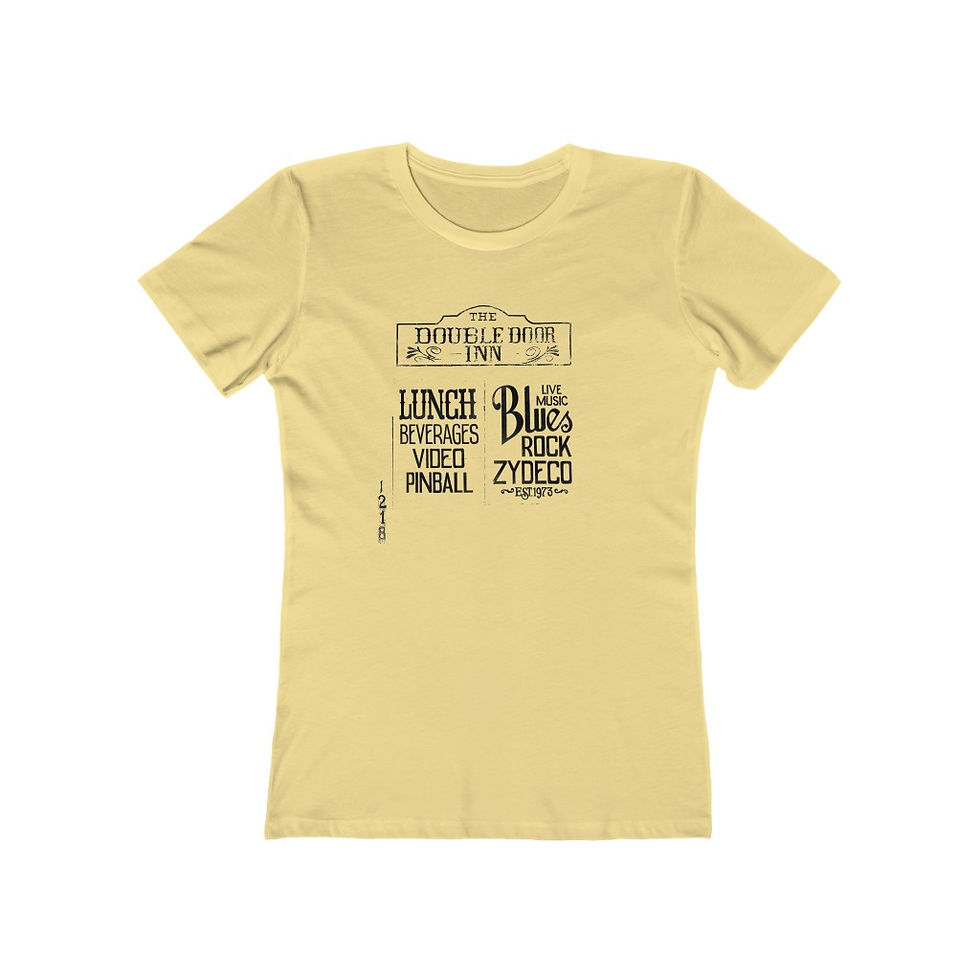 Thumbnail: Double Door .  - Boyfriend Tee