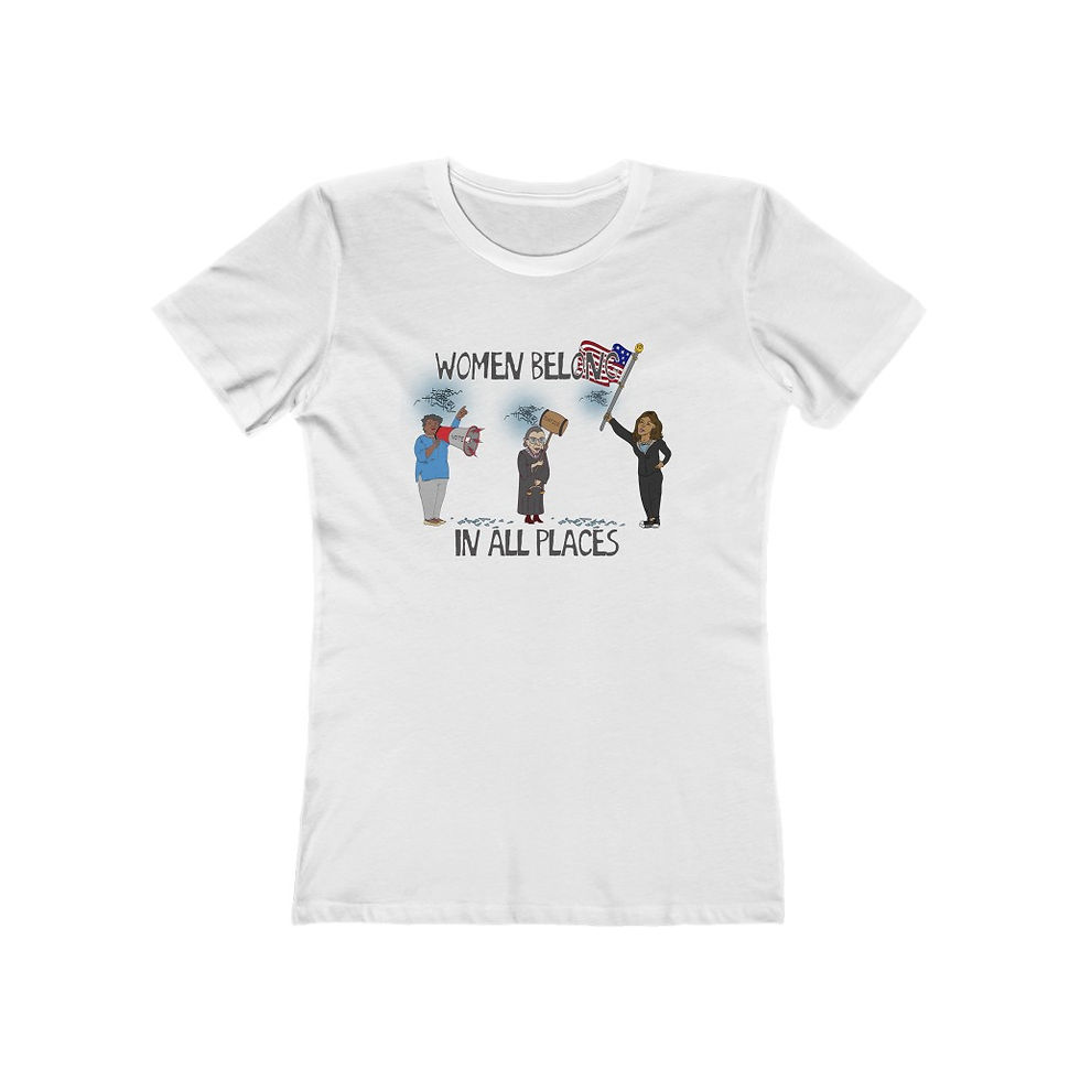 Thumbnail: Women Belong The Boyfriend Tee