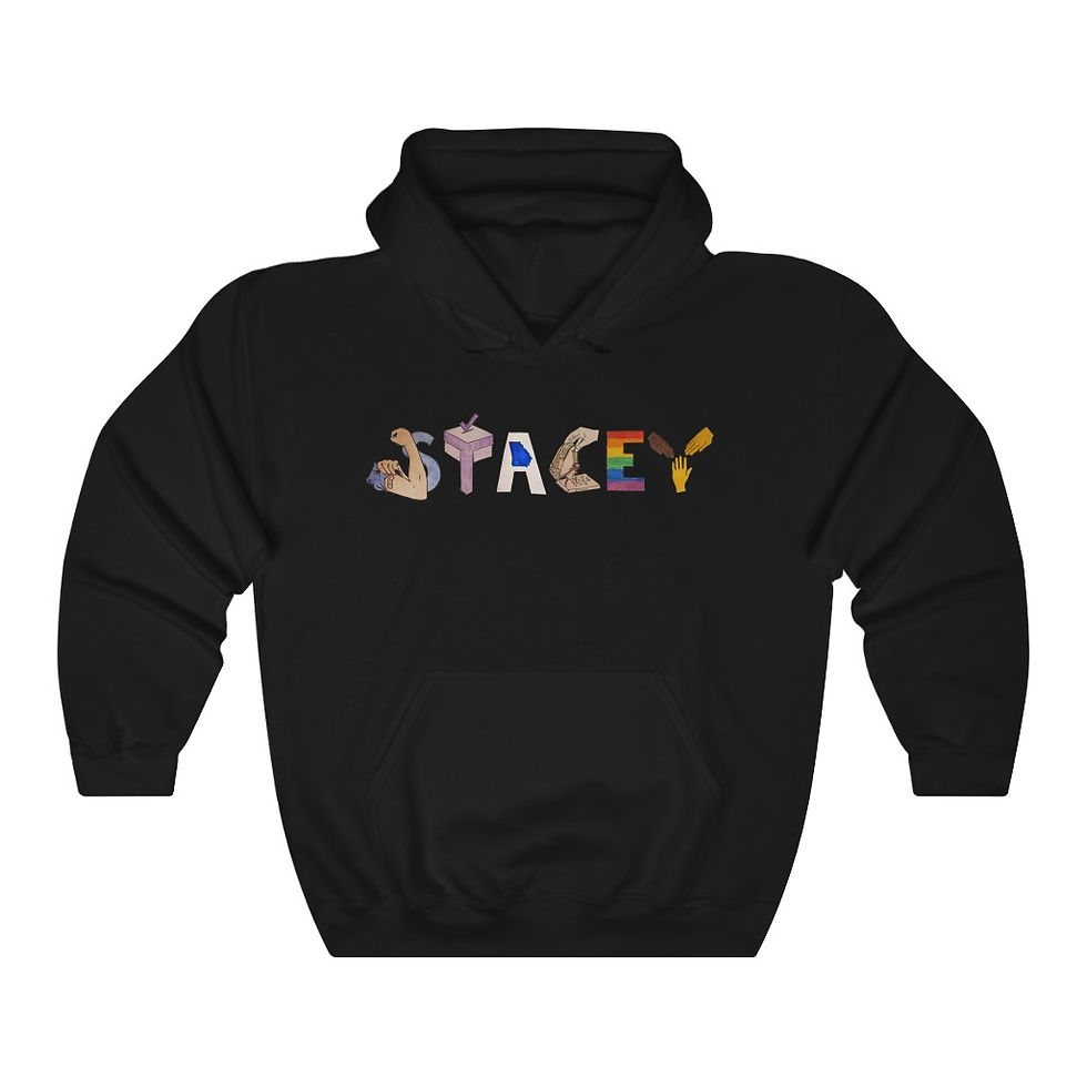 Thumbnail: Stacey Heavy Blend™ Hooded Sweatshirt