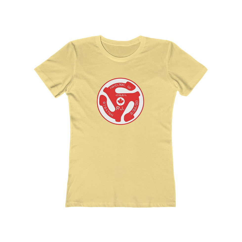 Thumbnail: Hamilton 45rpm - Boyfriend Tee