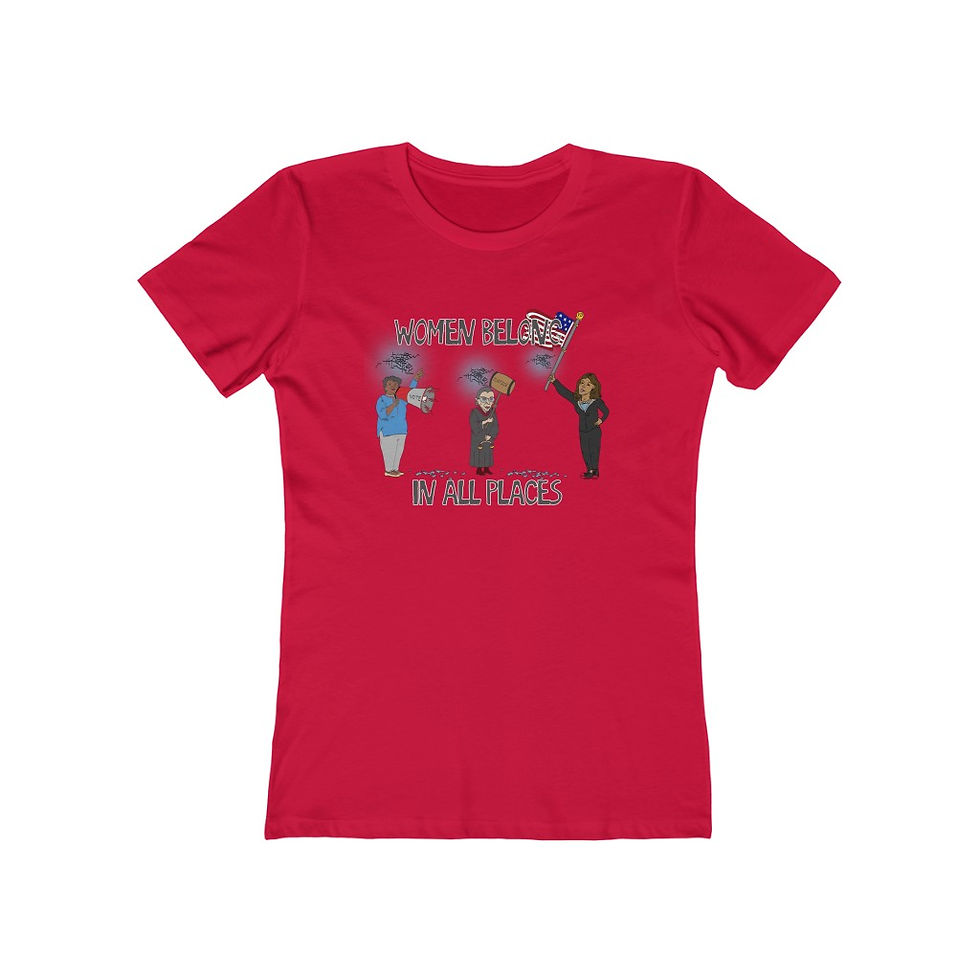 Thumbnail: Women Belong The Boyfriend Tee