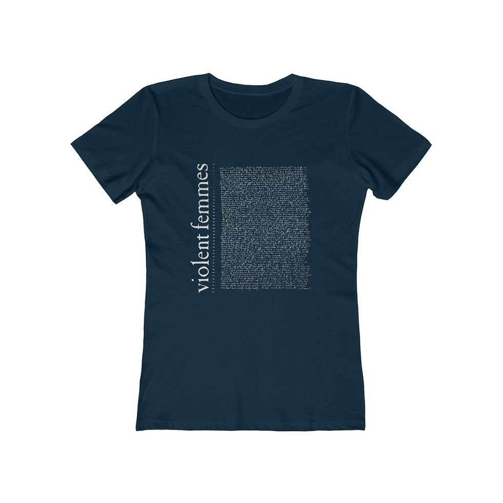 Thumbnail: Violent Femmes Inner Sleeve The Boyfriend Tee
