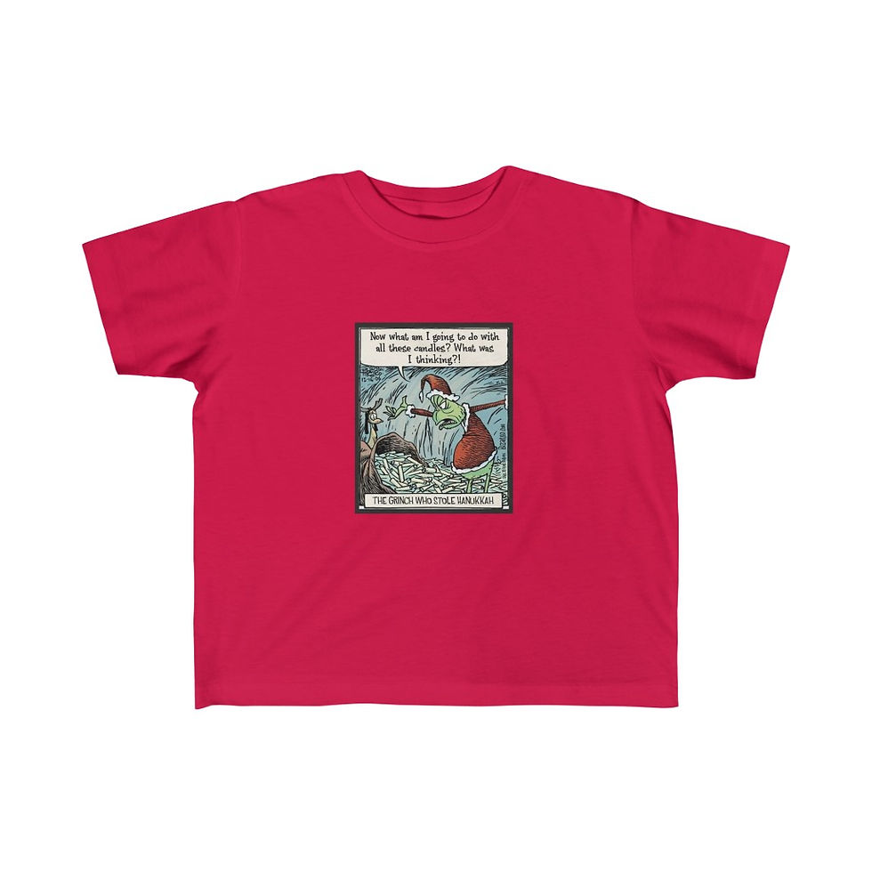 Thumbnail: The Grinch Who Stole Hanukkah Toddler T's