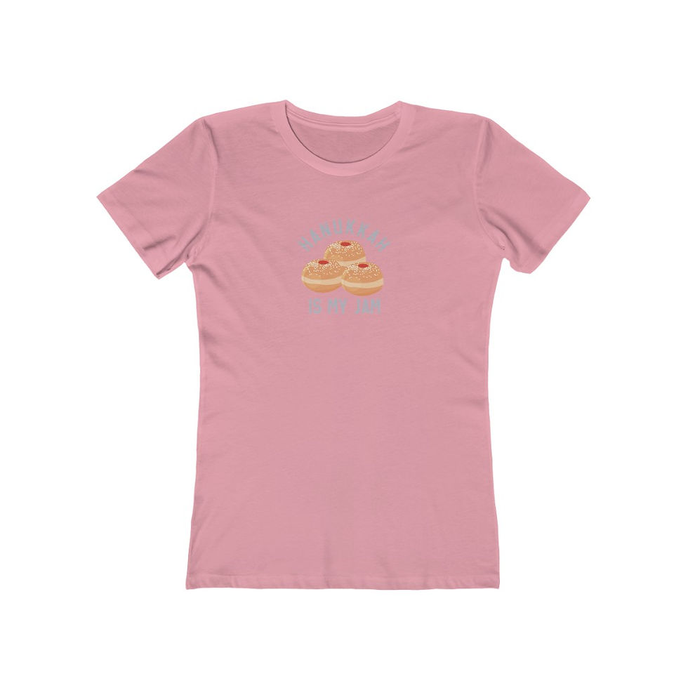 Thumbnail: Hanukkah is my Jam The Boyfriend Tee