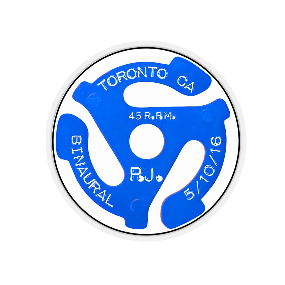 Thumbnail: Binaural Toronto Kiss-Cut Stickers