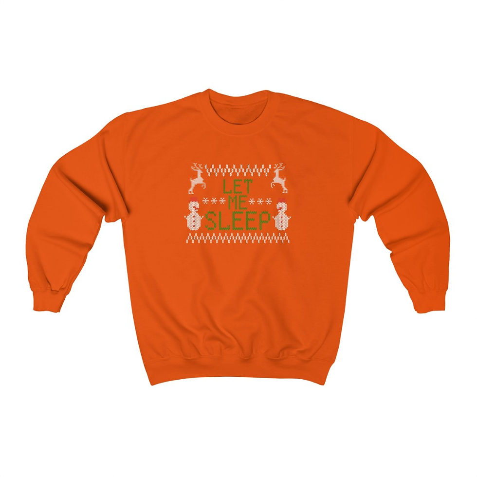 Thumbnail: Let Me Sleep...It's Christmastime Crewneck Sweatshirt
