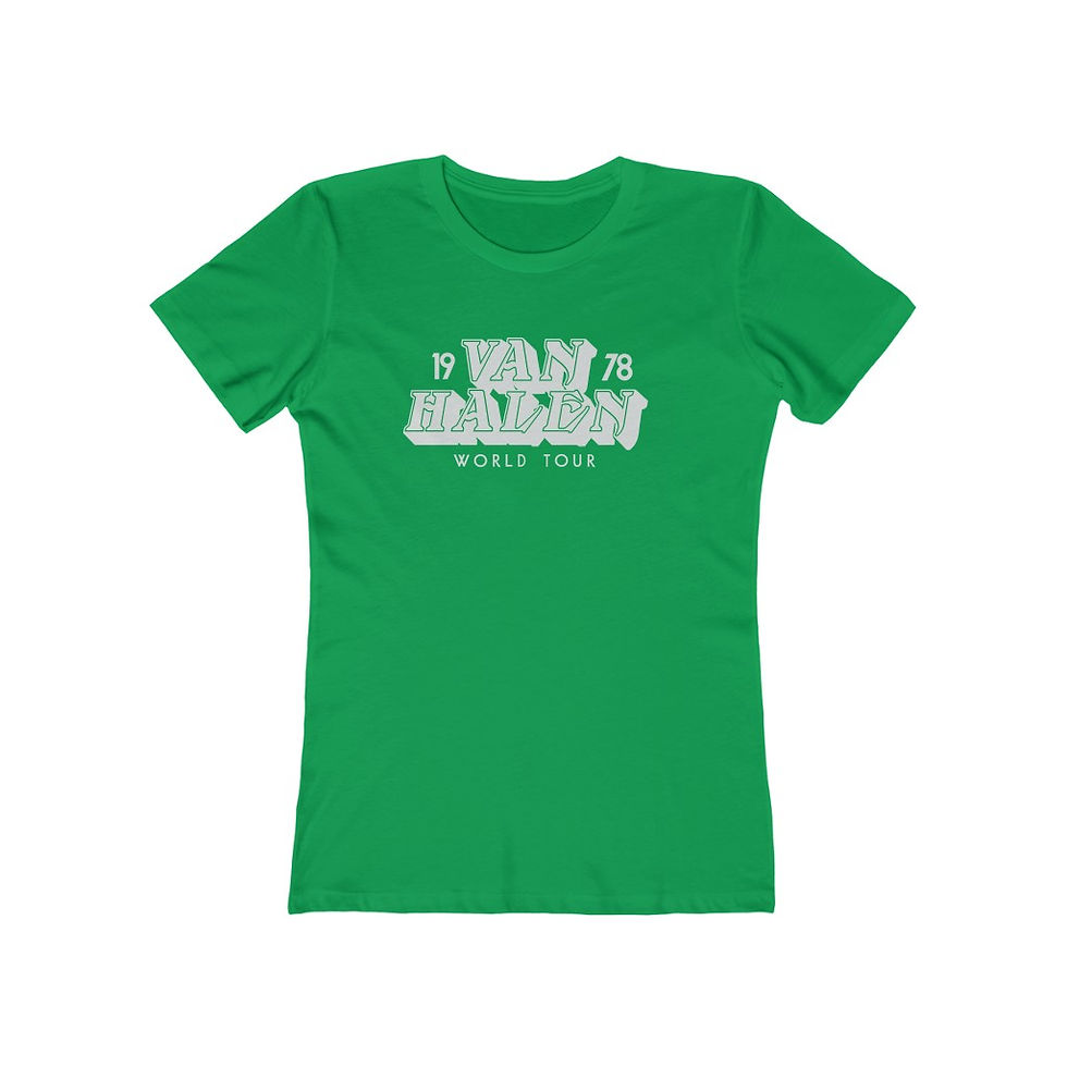 Thumbnail: Van Halen World Tour '78 The Boyfriend Tee