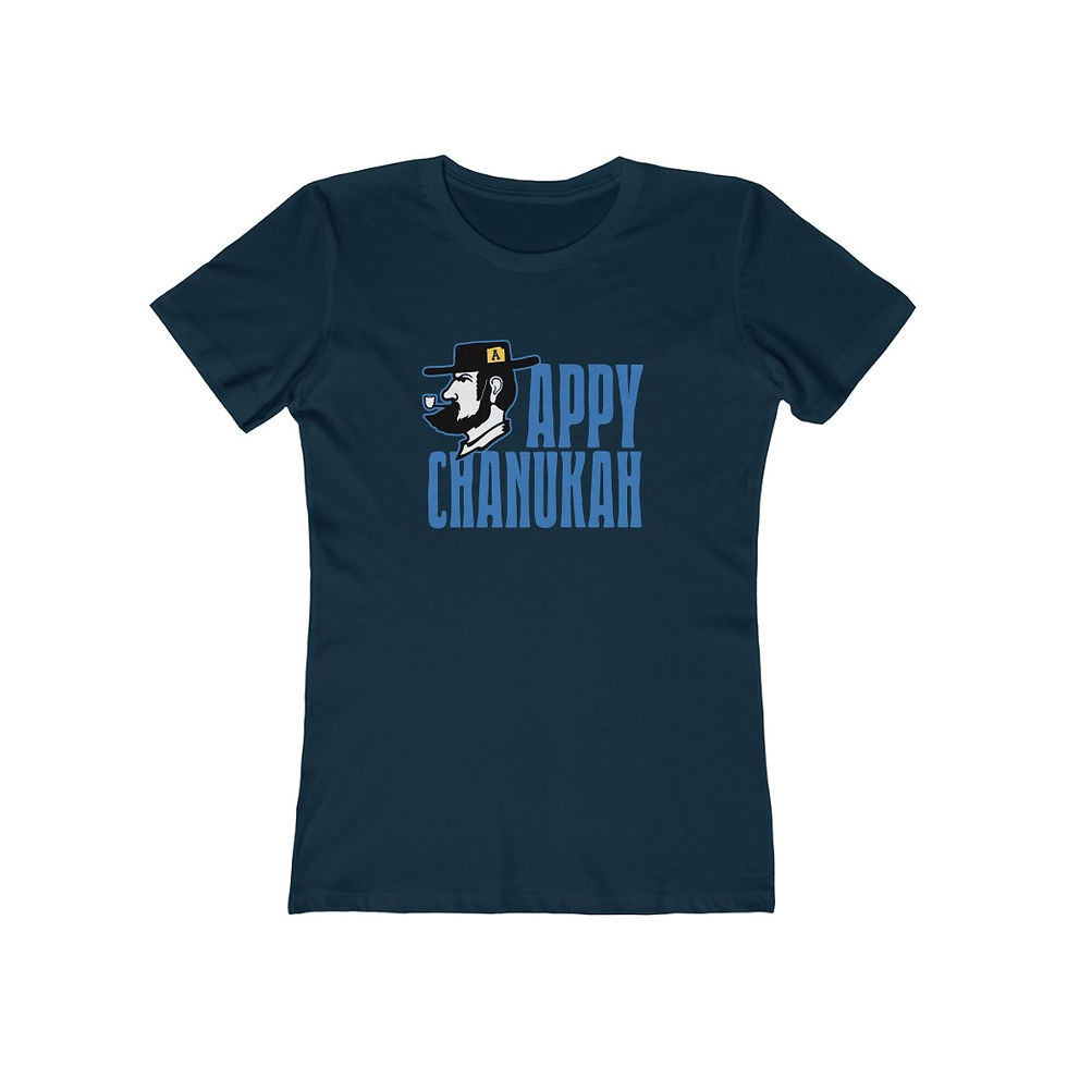 Thumbnail: Appy Chanukah The Boyfriend Tee
