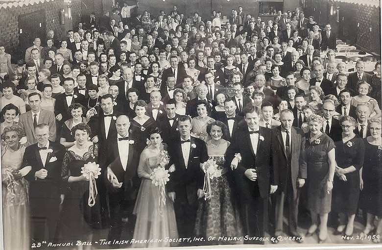 The 28th Annual Ball at the Irish American Society, Nov. 1959
