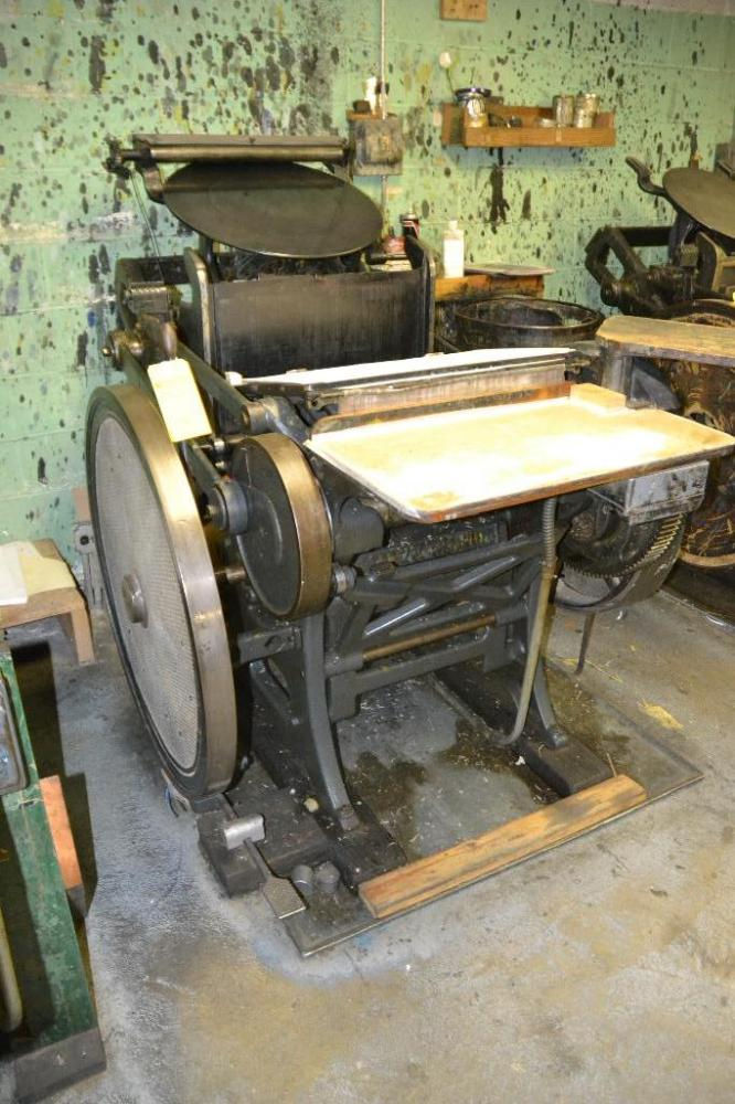 Thumbnail: sample book manufacturer, book equipment, publishing equipment, book manufacturing auction, nj auction house, auctioneers