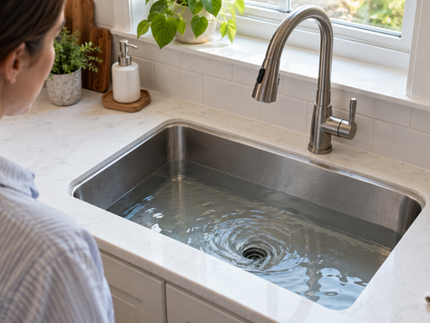 Garbage Disposal Runs but the Sink Won’t Drain? Follow the Water, Not the Motor