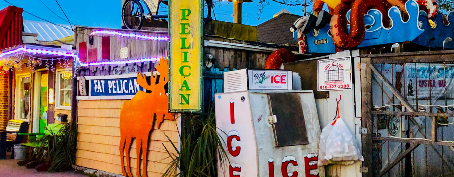 A Carolina Beach staple: the Fat Pelican
