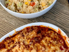 Kabeljauw uit de oven met couscous