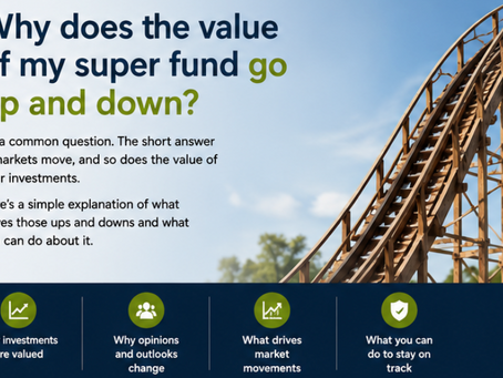 Why Does the Value of My Super Fund Go Up and Down?