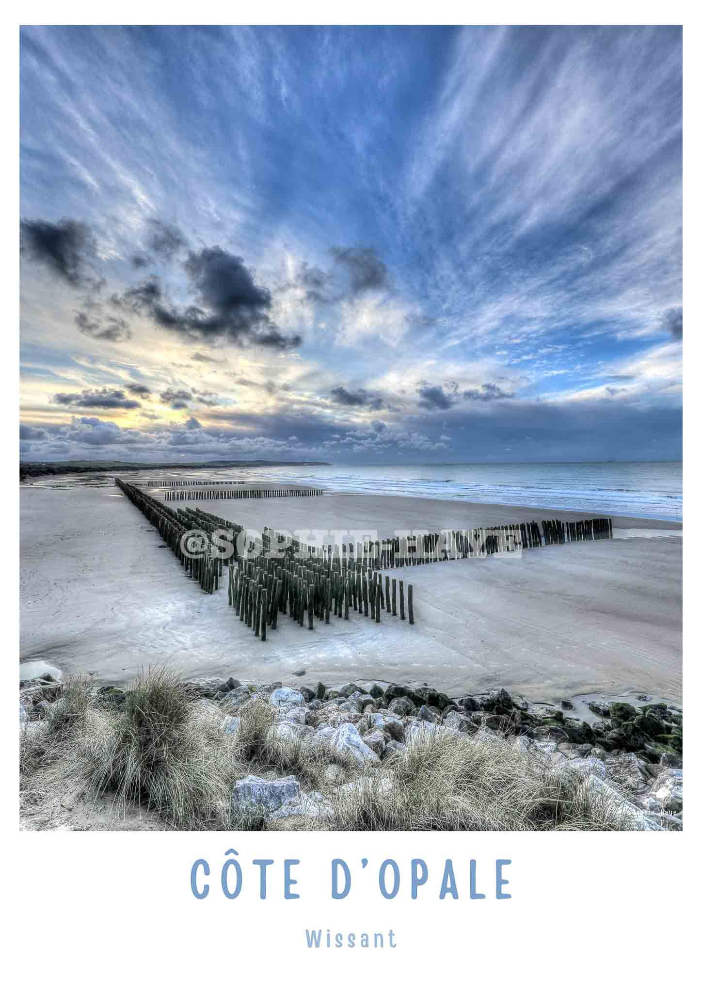 Wissant , ciel de neige 2