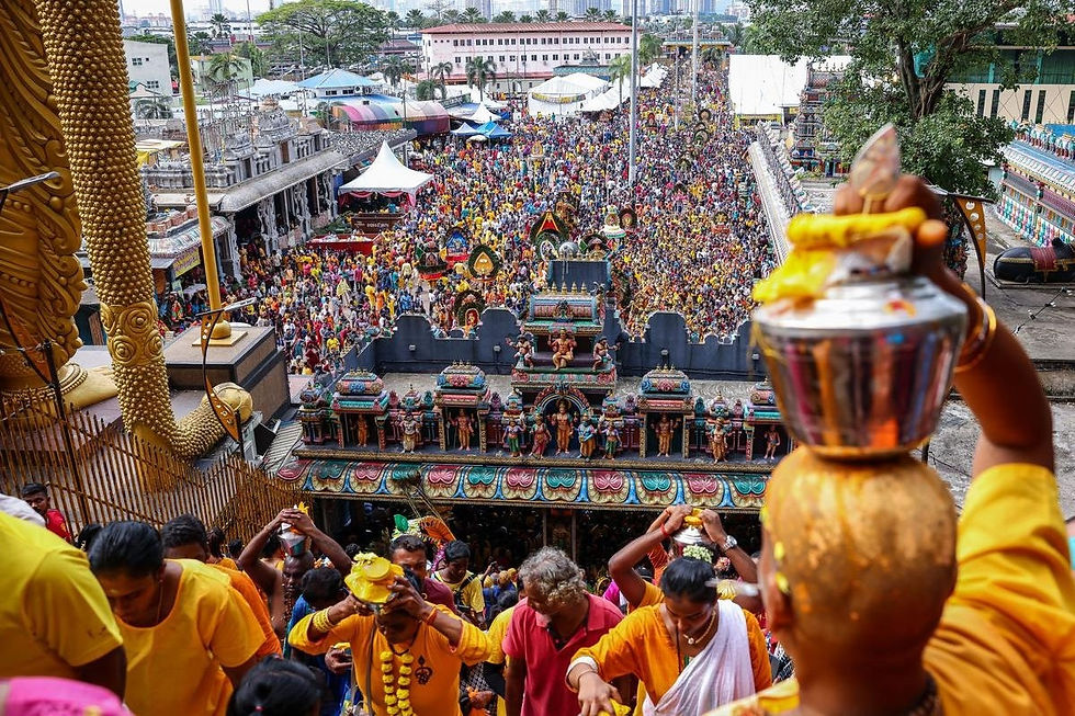 Thaipusam Festival (Credit The Hindu)