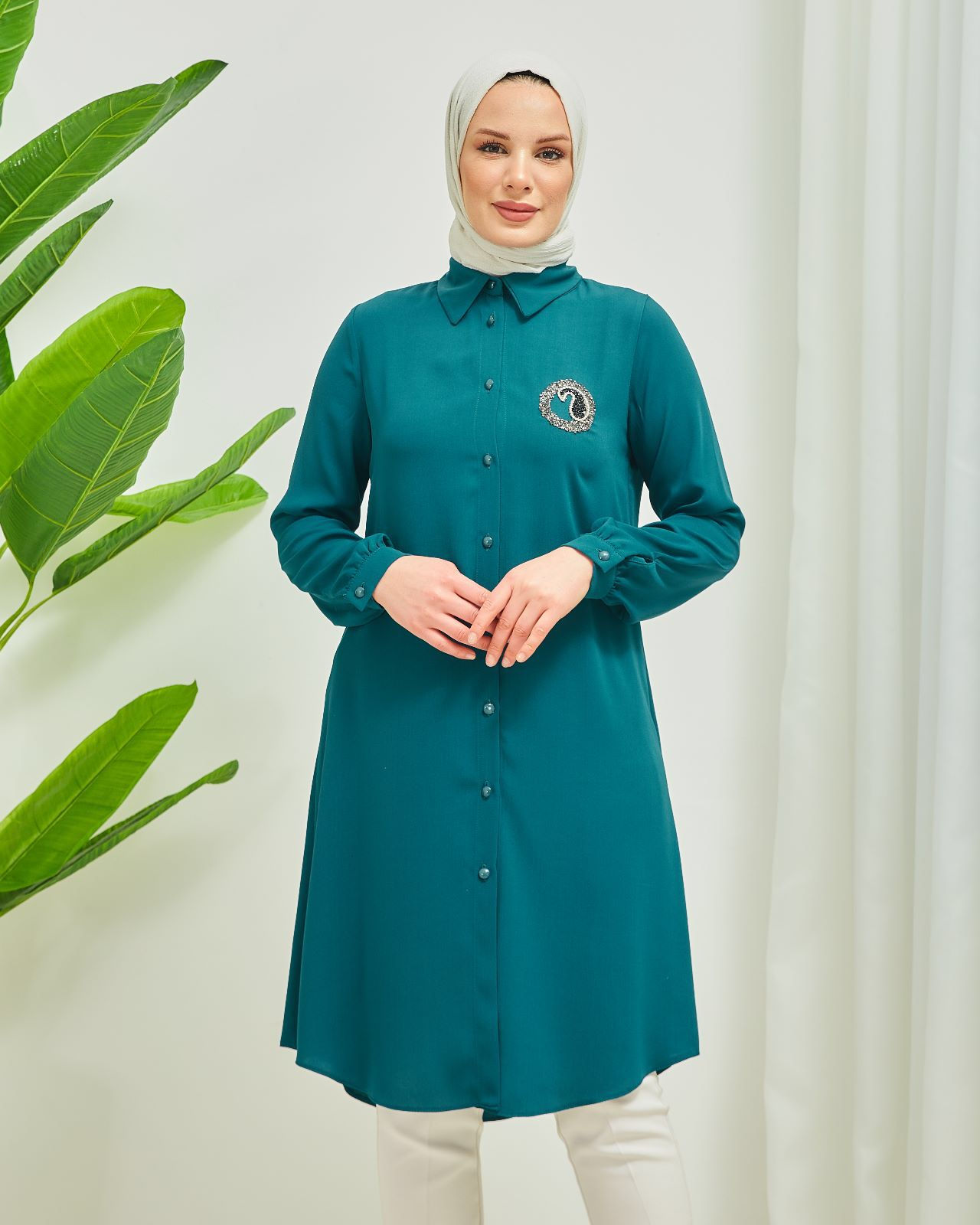 Petrol Yeşili Tunik