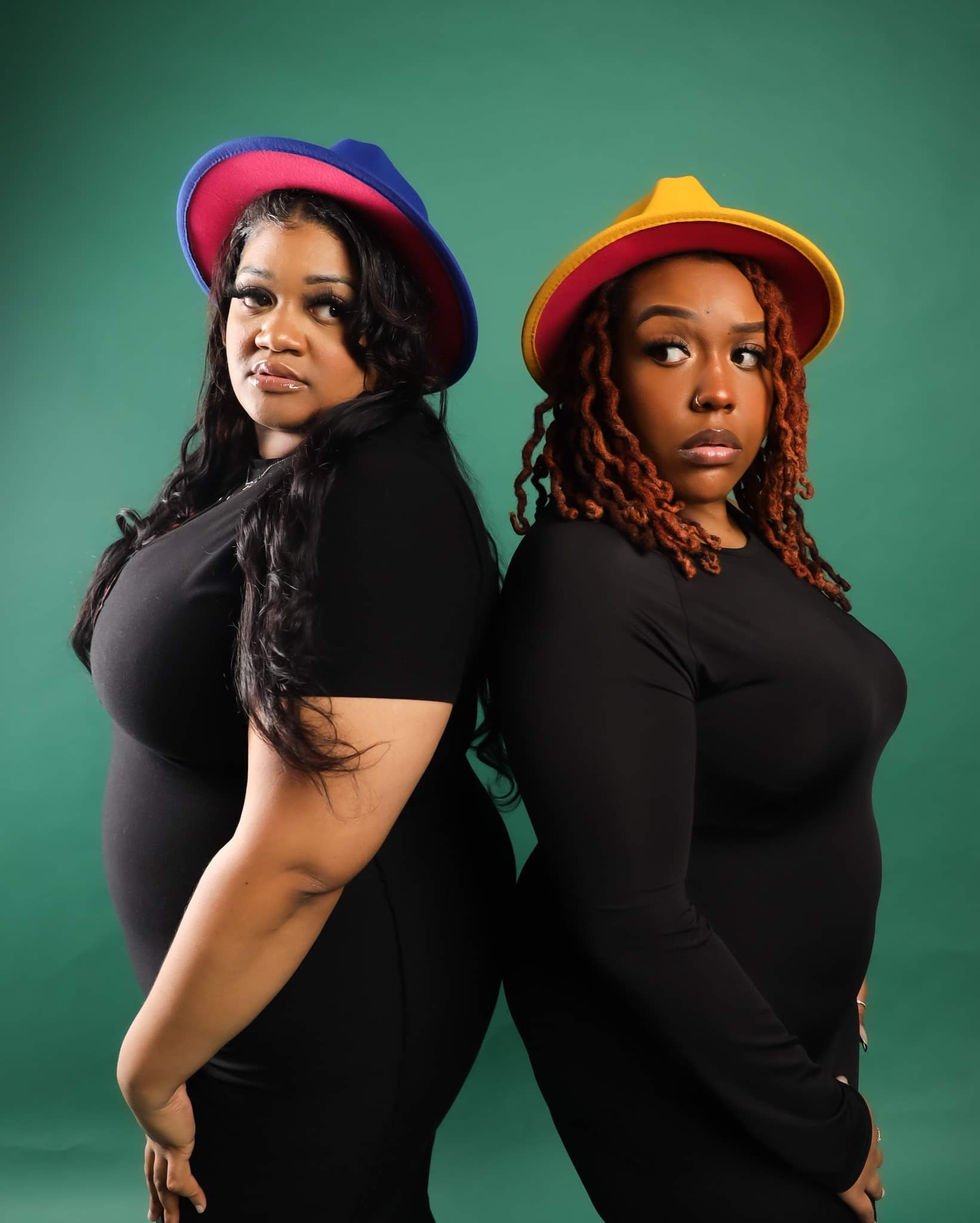 Royal Blue / Pink Bottom