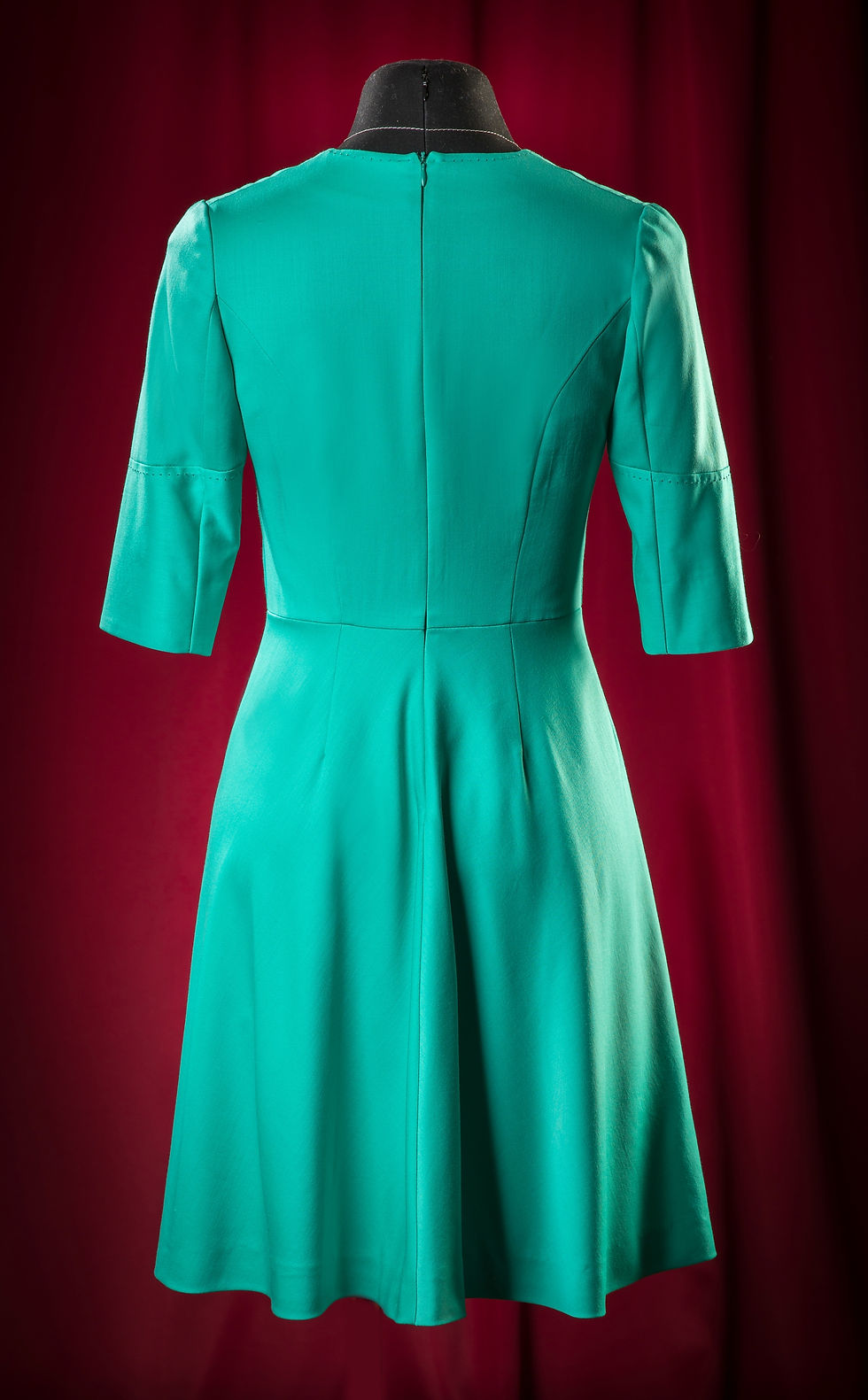 Миниатюра: Платье из шерсти Holland&Sherry. DressTheatre Couture