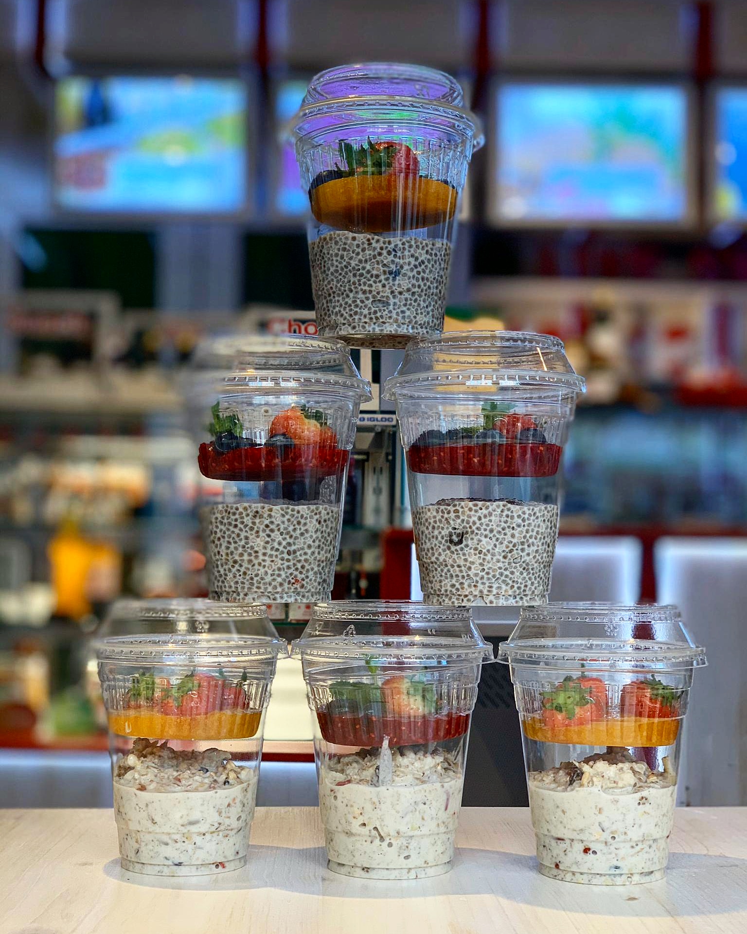 Arranged Food and Objects