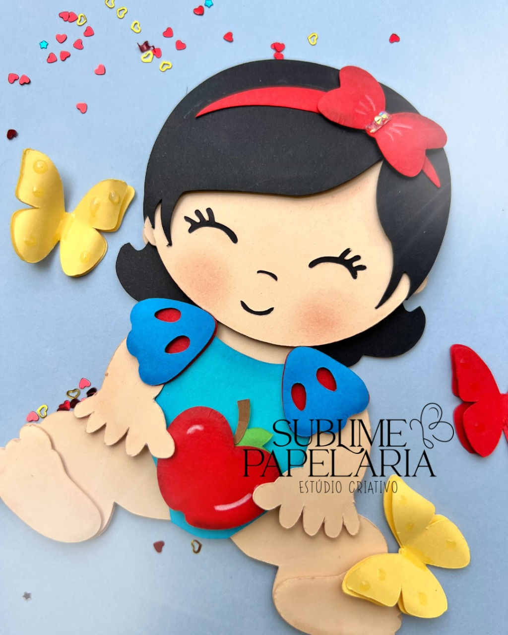 Branca de Neve Baby - sublimepapelaria
