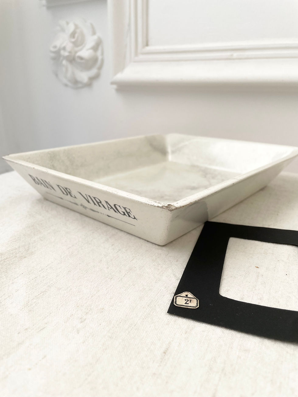 Miniature : Ancien bac de développement BAIN DE VIRAGE …