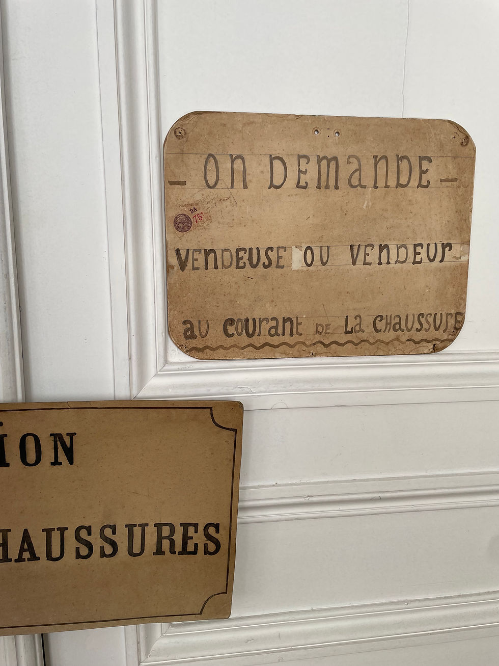 Miniature : Ancienne pancartes ...