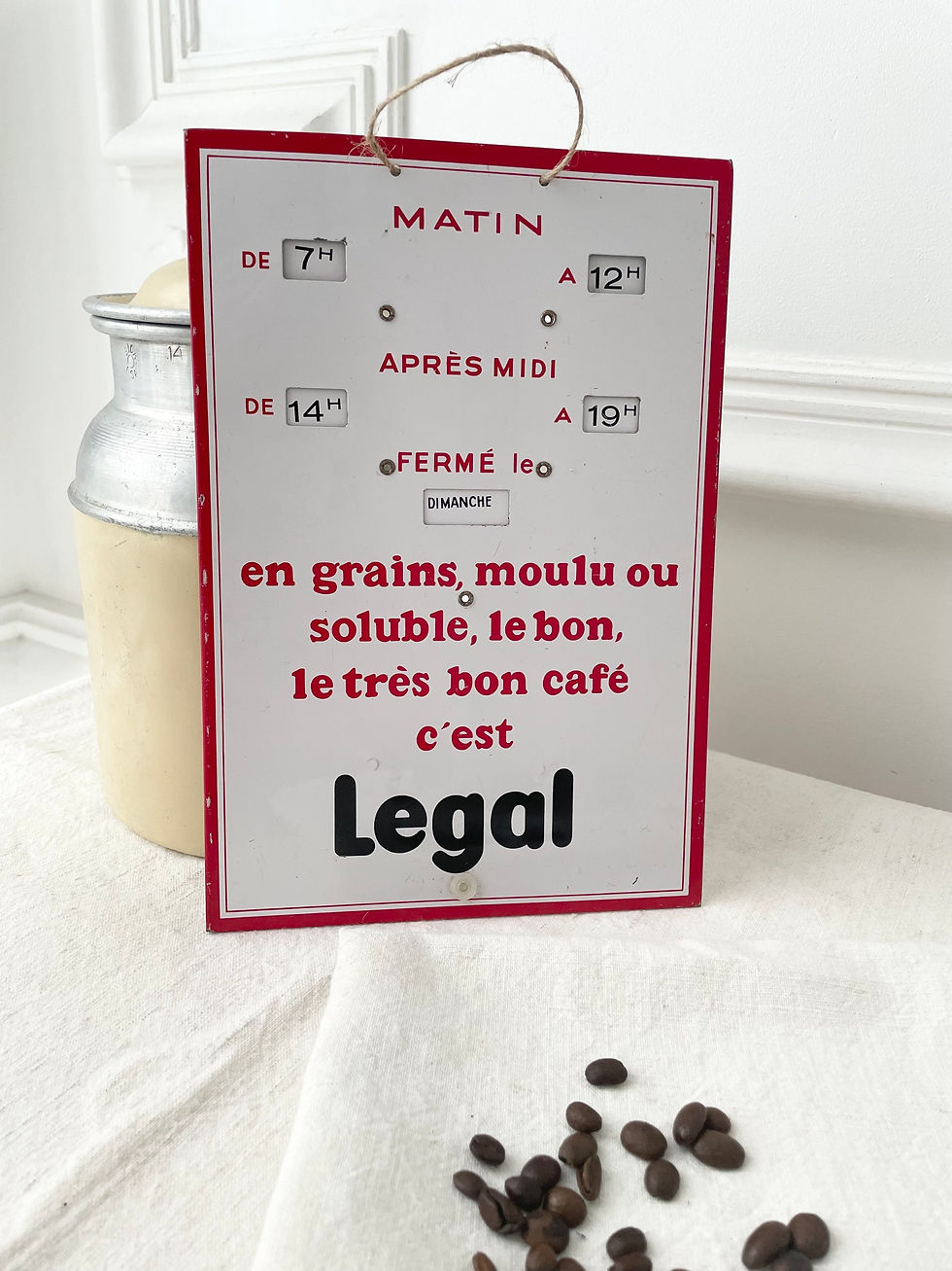 Miniature : Ancienne pancarte LEGAL…
