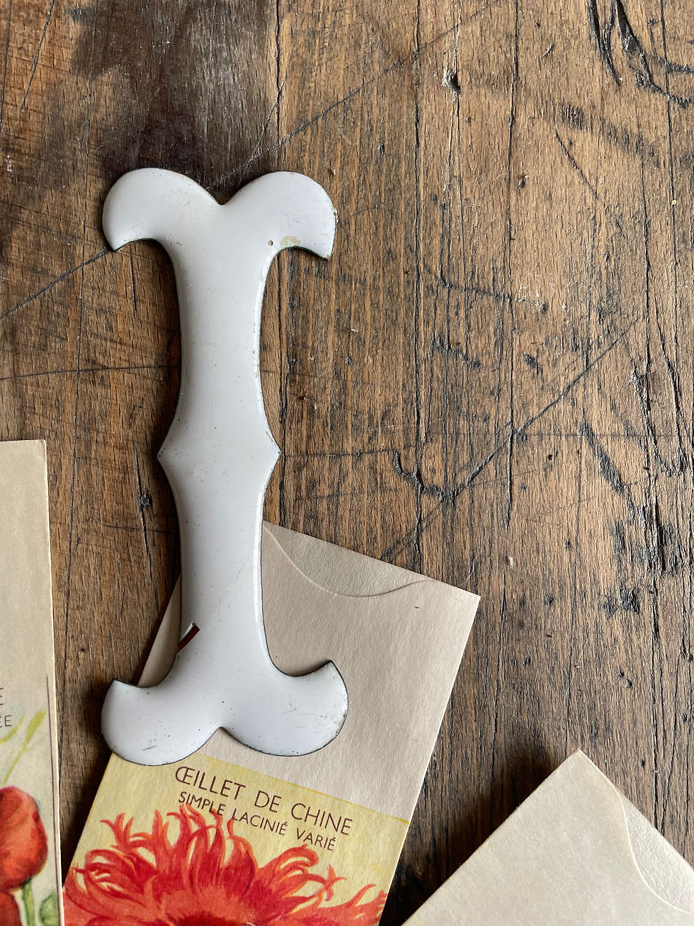 Miniature : Lettres émaillées …