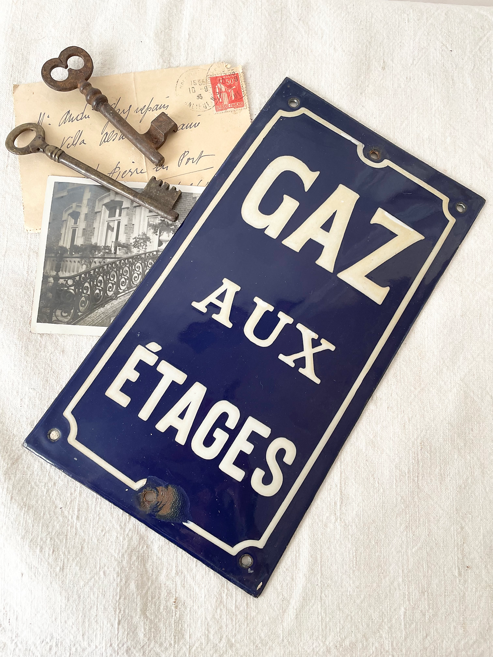 Gaz aux étages …
