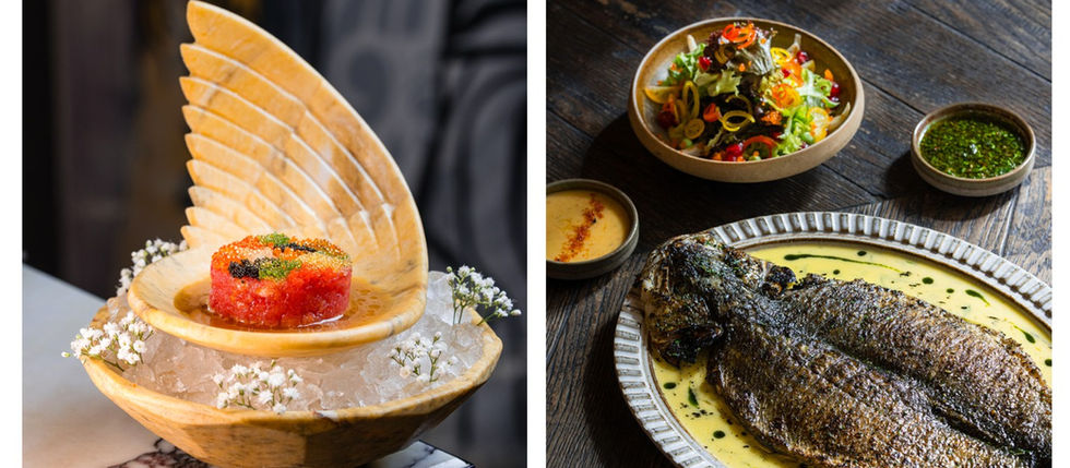 Sushiyaki Dubai introduces new seafood dishes including grilled seabass and tartare