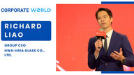 Richard Liao, Group CEO of Hwa-Hsia Glass Co., Ltd