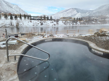 Soaking At Iron Mountain Hot Springs