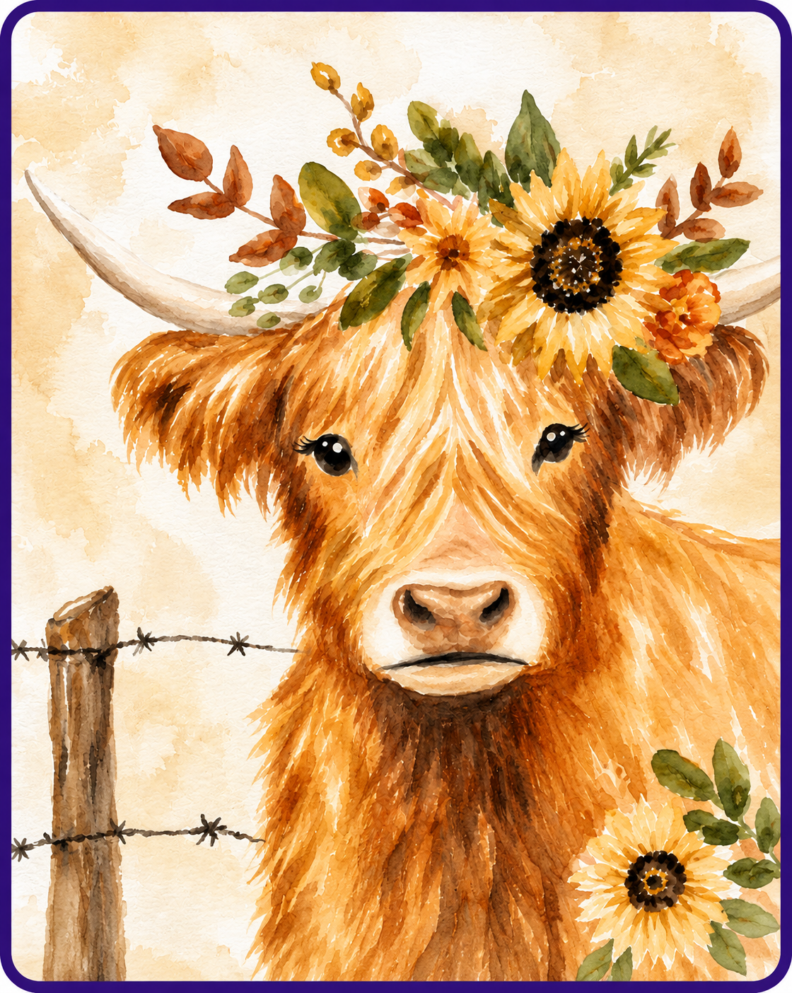 Fall Highlander Watercolor Paint Kit